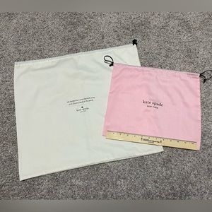 2 Kate Spade Dust Bags